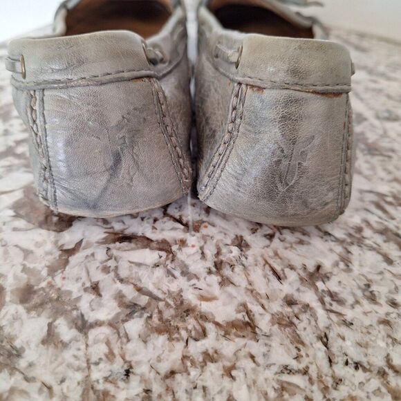 Frye Driving‎ Leather Moccasin  Loafers  size 6M - Picture 4 of 10